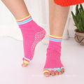 The Most Popular Custom Women Ladies Half Toe Anti Slip Gym Yoga Socks